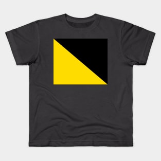 Anarcho-Capitalism Flag - Plain and Simple Kids T-Shirt